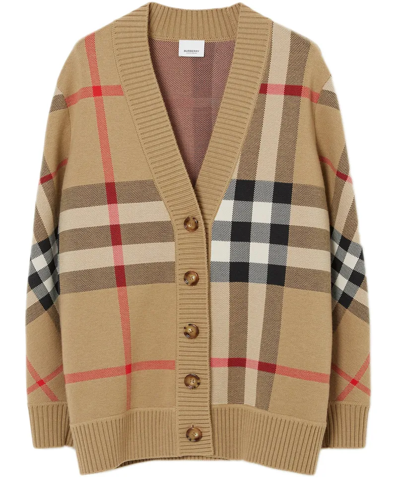 Burberry Karierter Cardigan 