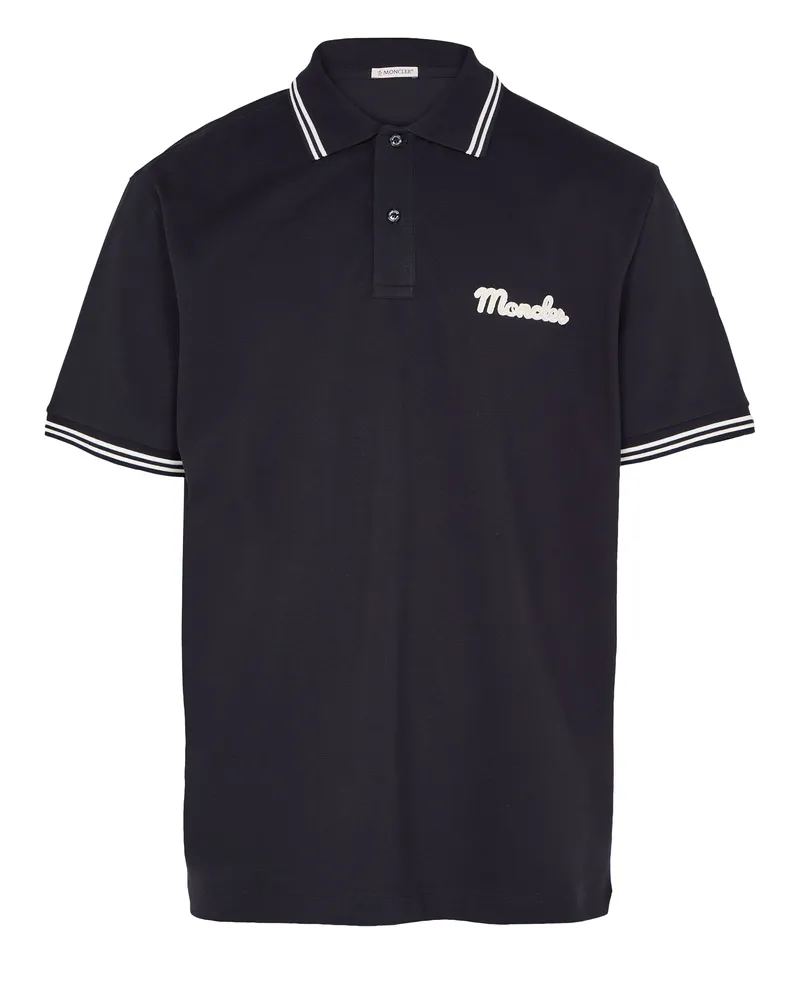 Moncler Poloshirt mit kurzen Ärmeln 