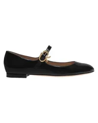 Gianvito Rossi Ballerinas Mary Ribbon 05 Black