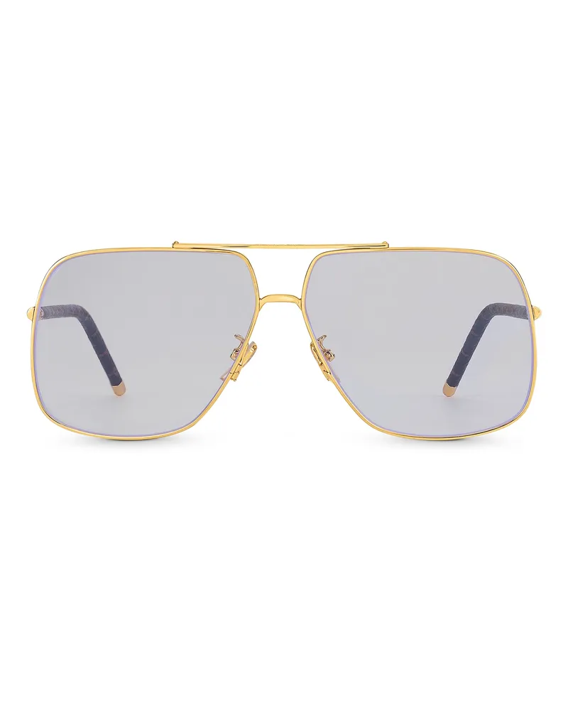 Louis Vuitton LV First Squared Pilot Sonnenbrille Black