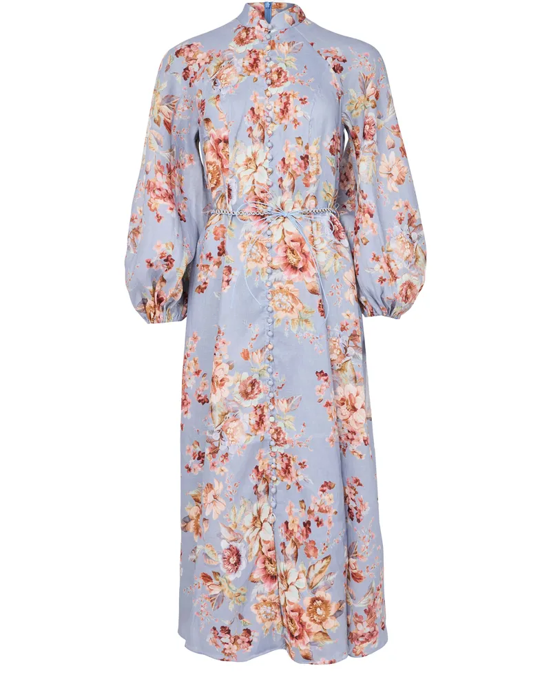 Zimmermann Langes Billow-Kleid Awaken 