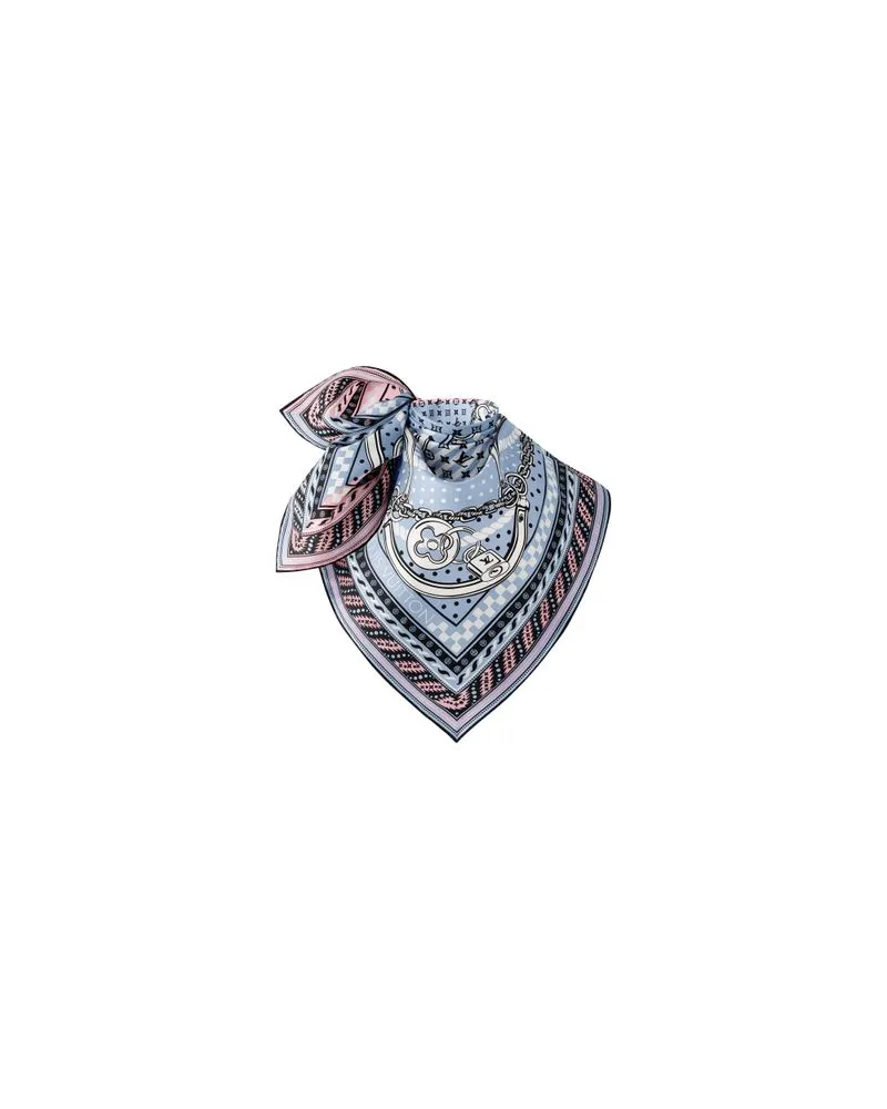 Louis Vuitton Ocean Bandana Carré 90 Pink