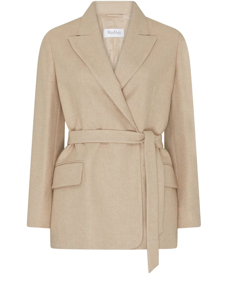Max Mara Kurzmantel mit Gürtel Randers 