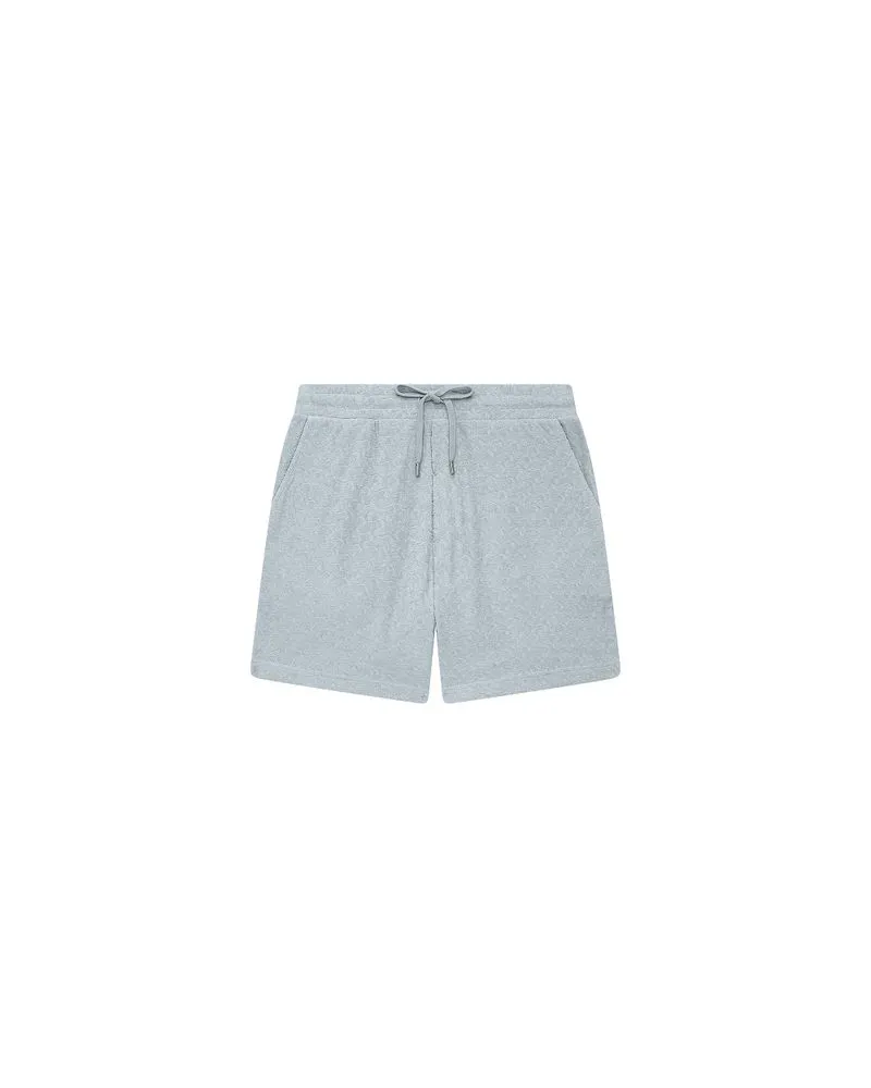 Frescobol Carioca Jacquard-Shorts Blue