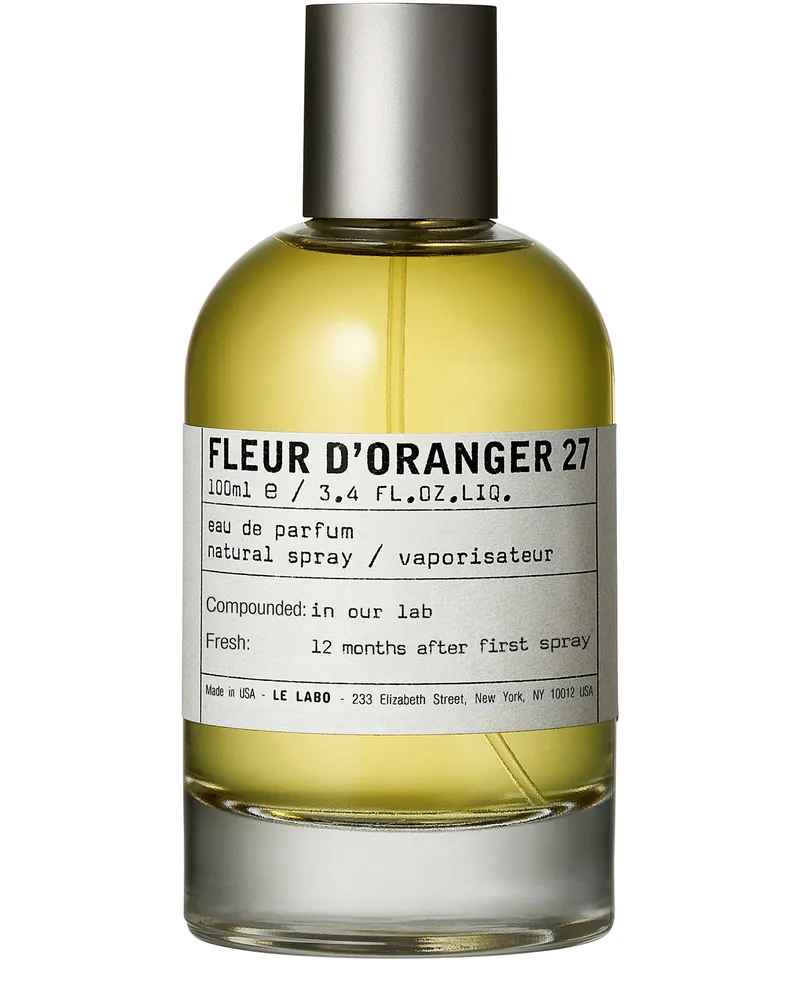 Le Labo Fleur D Oran ger 27 eau de parfum 100 ml No
