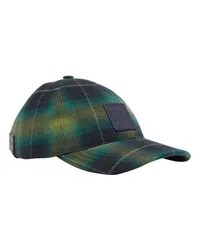 Loewe Kappe mit Tartan-Karomuster Patch Black