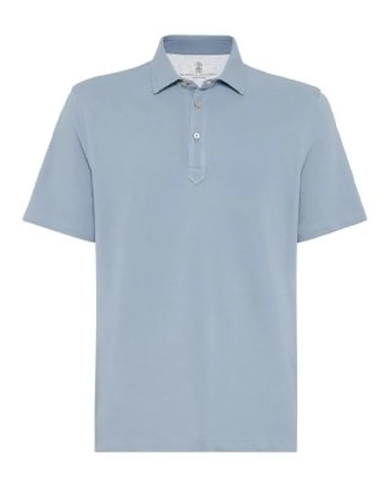 Brunello Cucinelli Poloshirt Blue