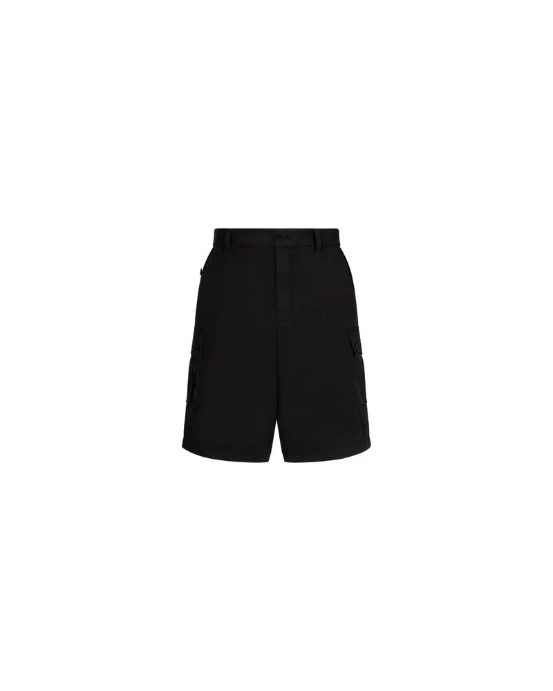 Dolce & Gabbana Bermuda-Cargoshorts Black