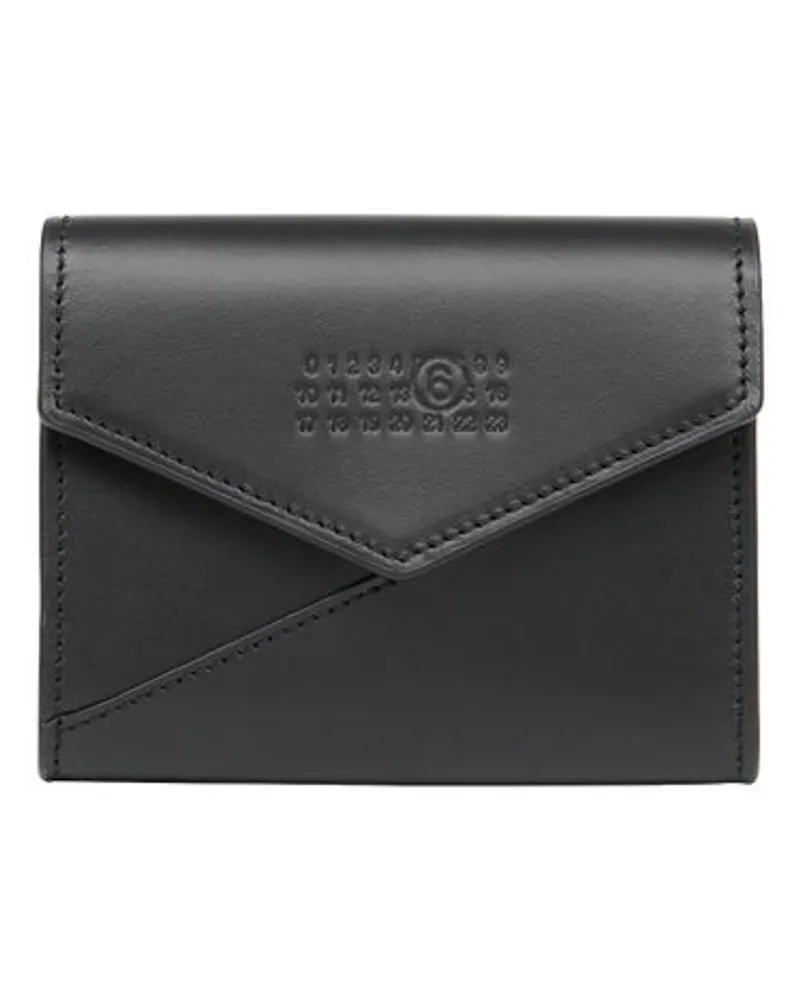 Maison Margiela Japanese 6 Flap Wallet Black