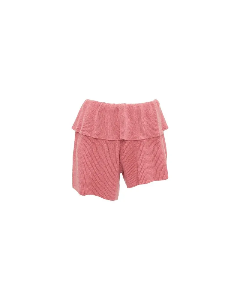 J.W.Anderson Asymmetrische Shorts mit Umschlag Pink