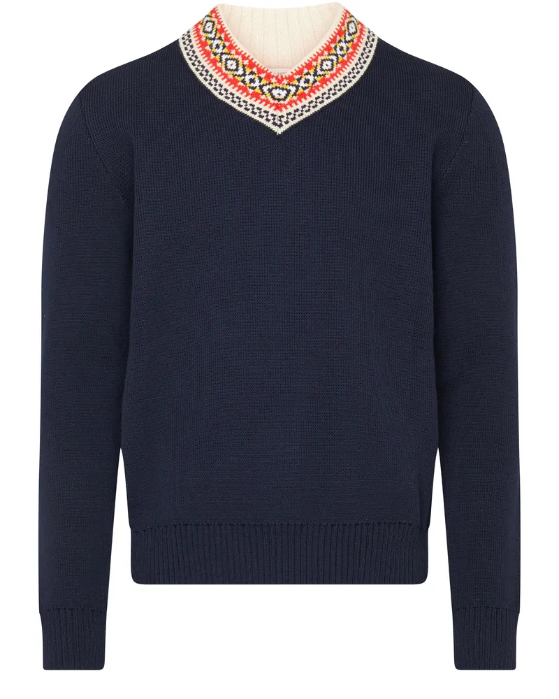 Bottega Veneta Jacquard-Pullover aus Wolle 