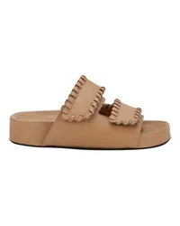 ATP Atelier Bequeme Sandalen Beige