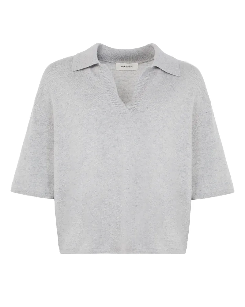Lisa Yang Kurzärmeliges Kaschmir-T-Shirt Neela 