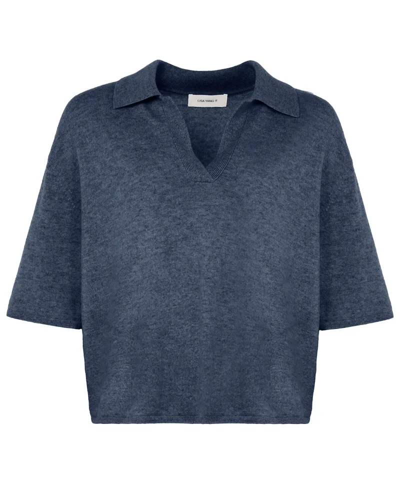 Lisa Yang Kurzärmeliges Kaschmir-T-Shirt Neela 