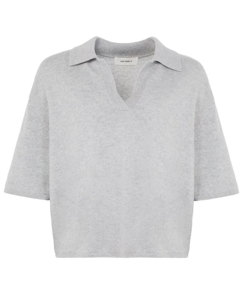 Lisa Yang Kurzärmeliges Kaschmir-T-Shirt Neela 