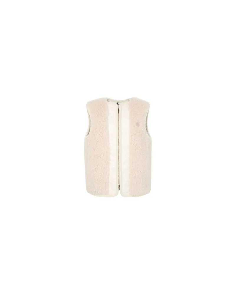Moncler Tournel sleeveless vest Beige