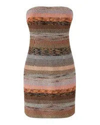 Missoni Bustier-Minikleid Multicolor