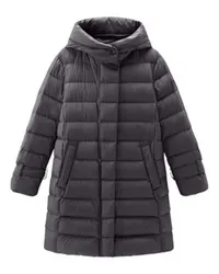 Woolrich Lange Daunenjacke Ellis Black