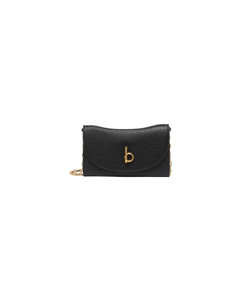 Burberry Ledertasche Black