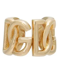 Dolce & Gabbana Ear Cuffs mit DG-Logo Gold