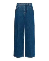 Philosophy Di Lorenzo Serafini Oversized Denim-Hose Blue