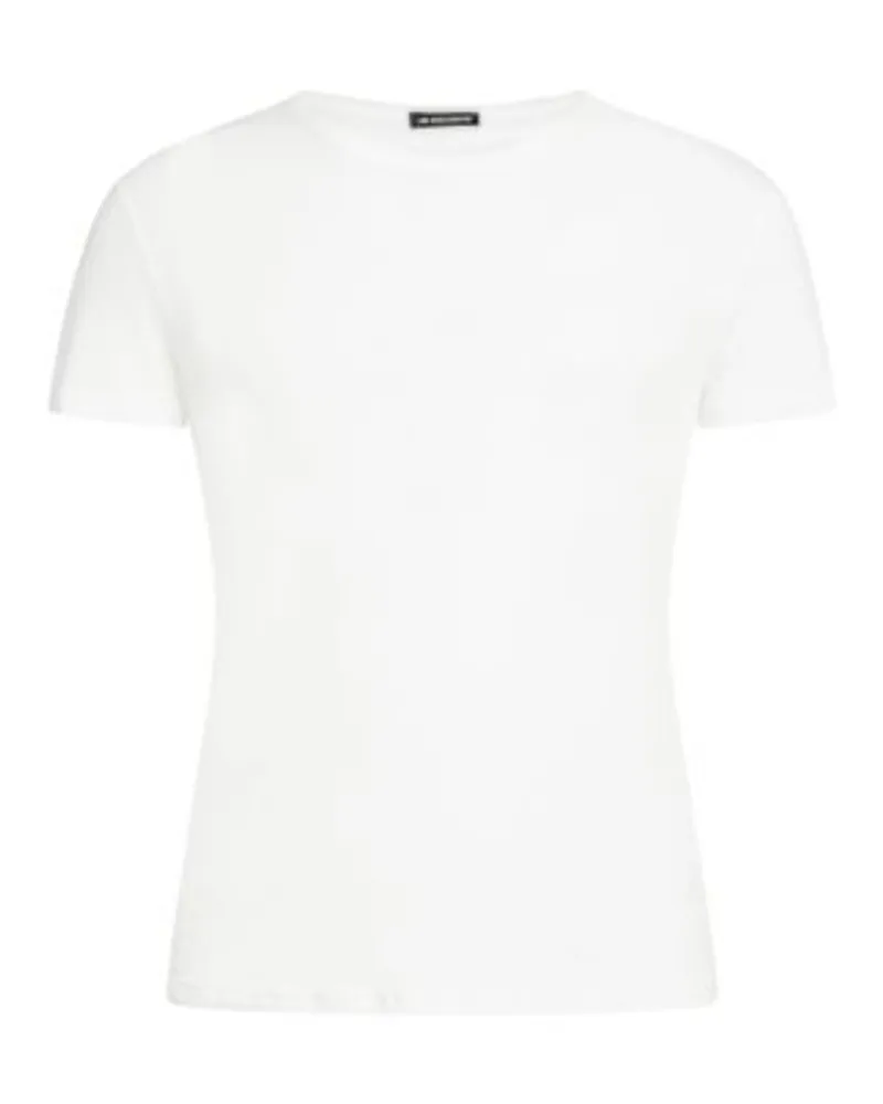 Ann Demeulemeester Schlankes T-Shirt White