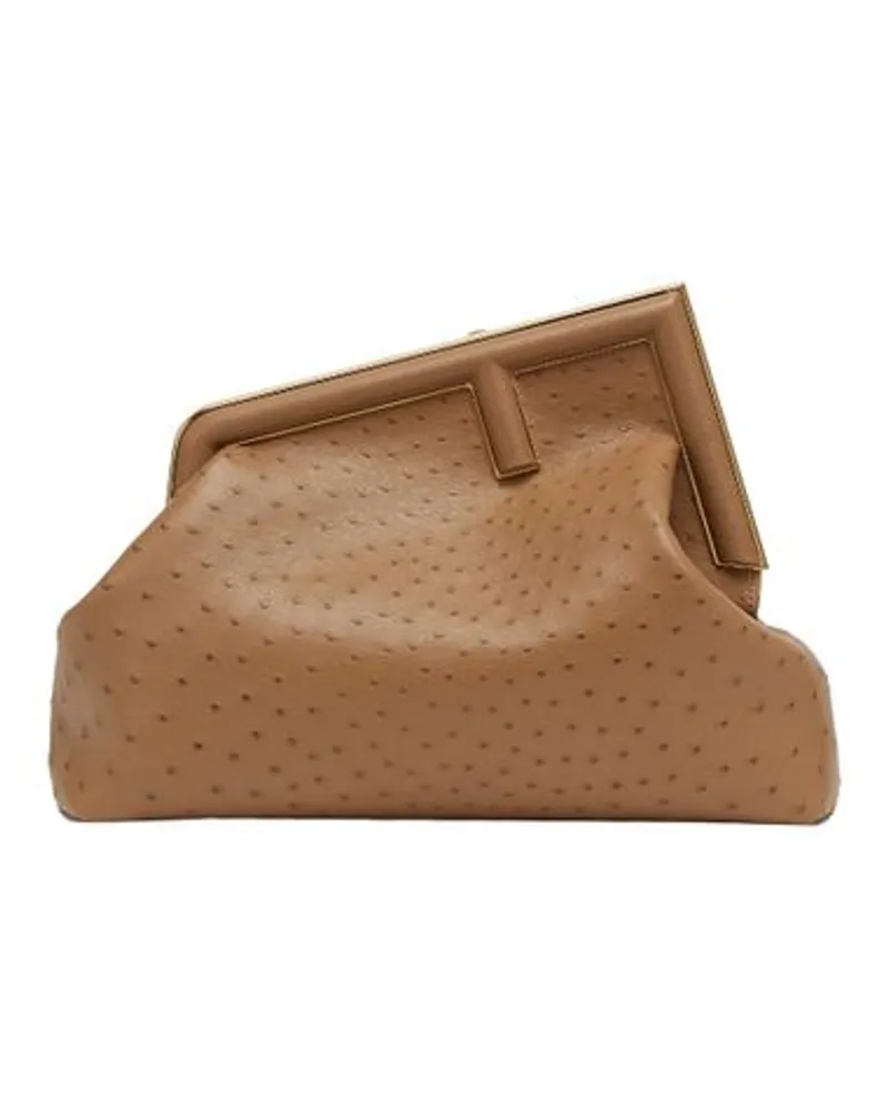 Fendi Fendi First Mittel Tasche Beige