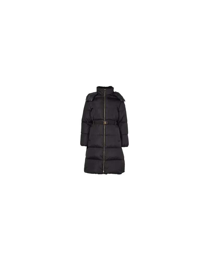 Moncler Briant long down jacket Black