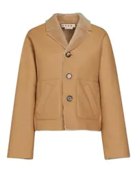 Marni Kurze Wendejacke Beige