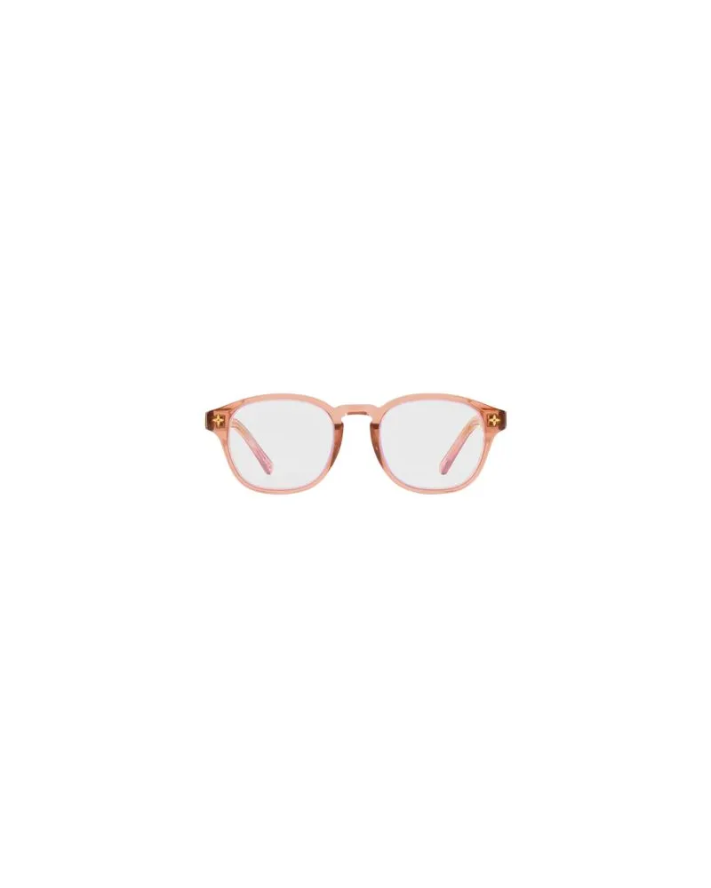 Louis Vuitton LV Aura Pantos Sonnenbrille mit Blaulichtfilter Beige