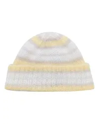 Marni Gestreifte Beanie Blue