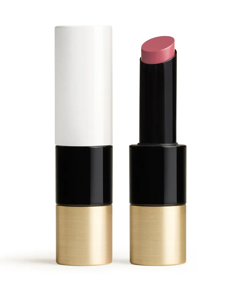 Hermès Rouge , Glänzender Lippenstift Silky Pink