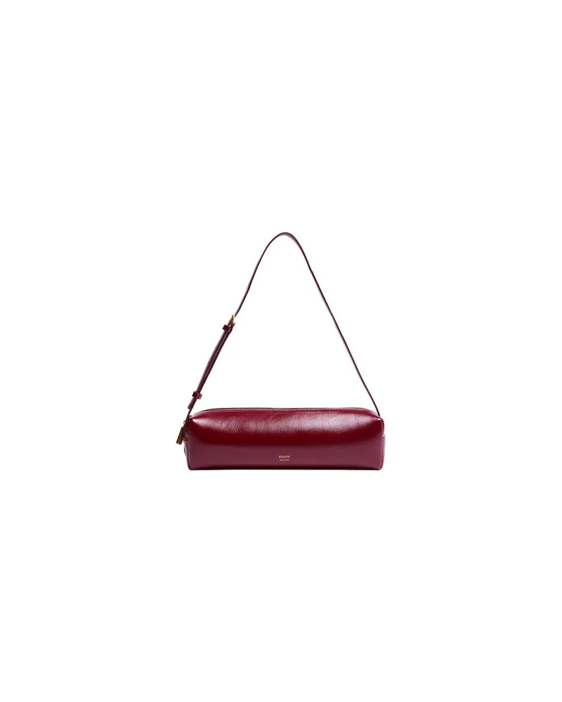 Valextra Mini-Tasche Iside Burgundy