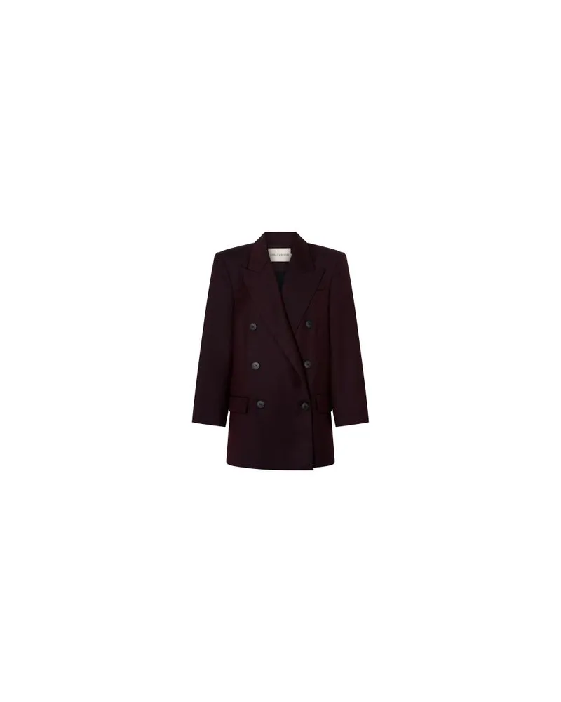 Valextra Mini-Tasche Iside Burgundy