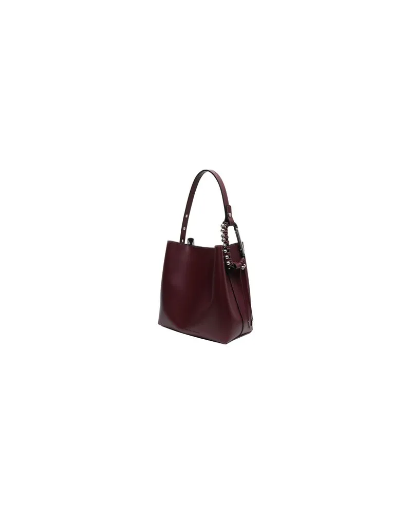 Valextra Mini-Tasche Iside Burgundy