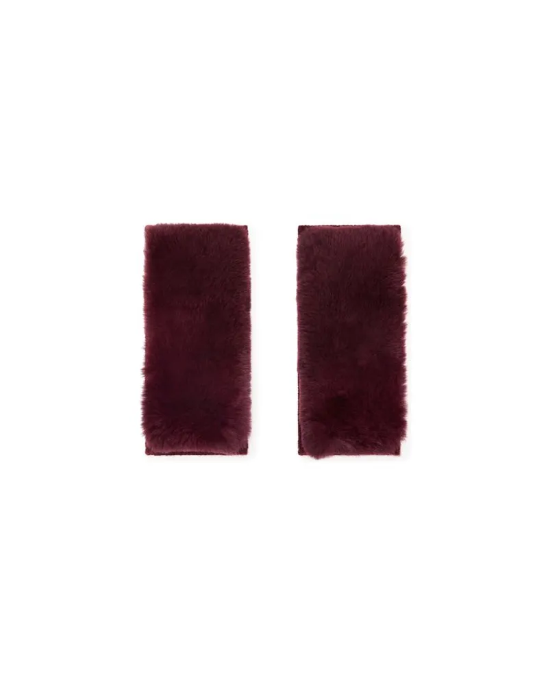 Valextra Mini-Tasche Iside Burgundy