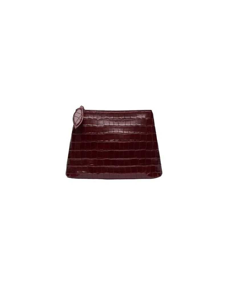 Valextra Mini-Tasche Iside Burgundy