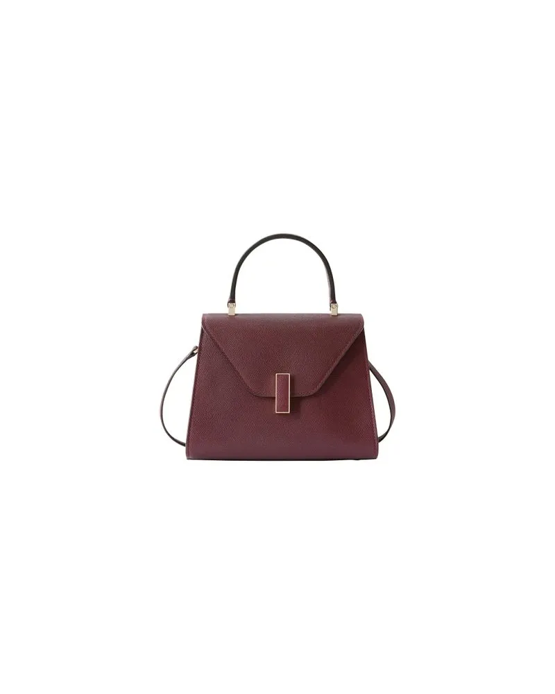 Valextra Iside mini bag Burgundy