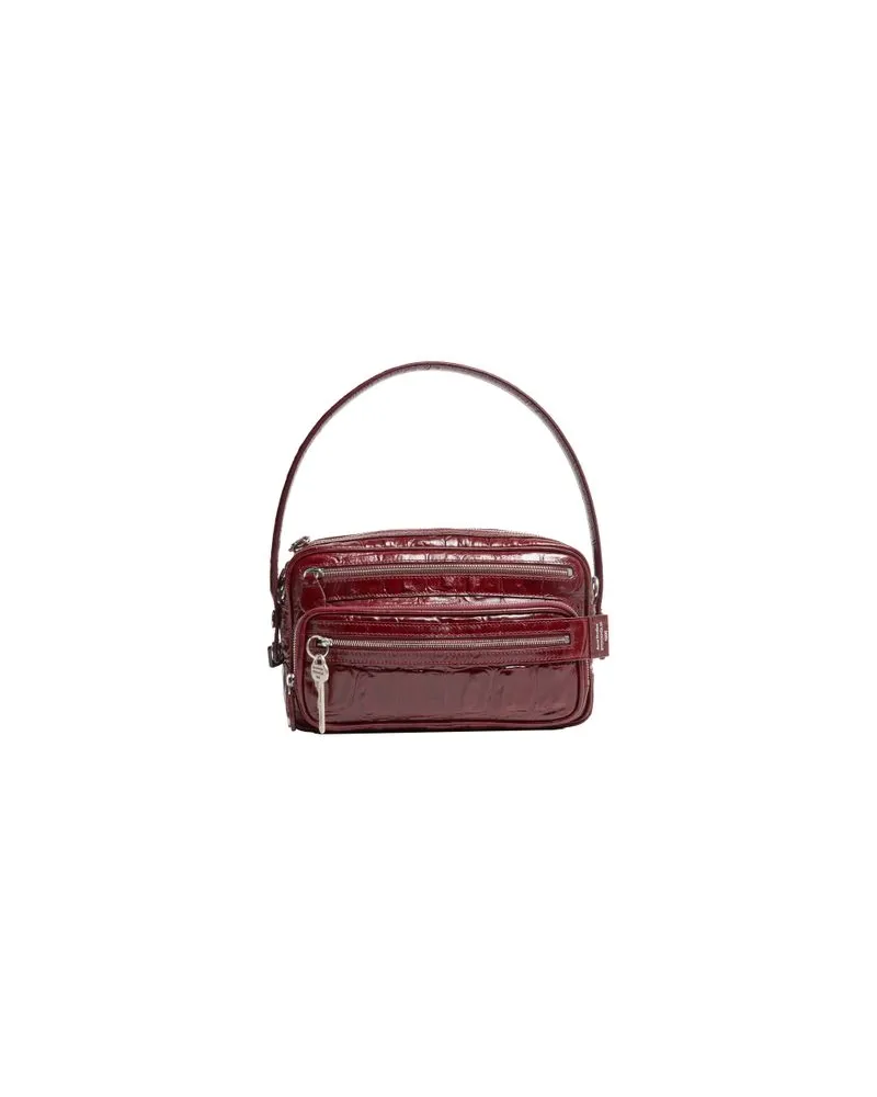 Valextra Mini-Tasche Iside Burgundy