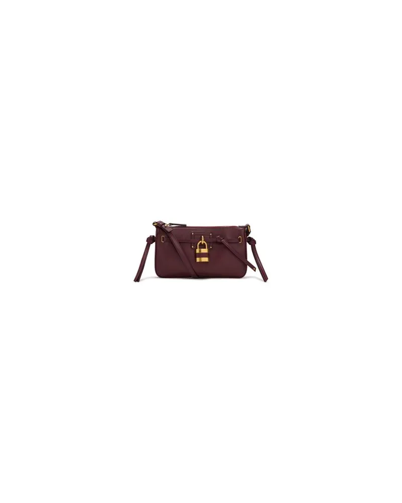Valextra Mini-Tasche Iside Burgundy