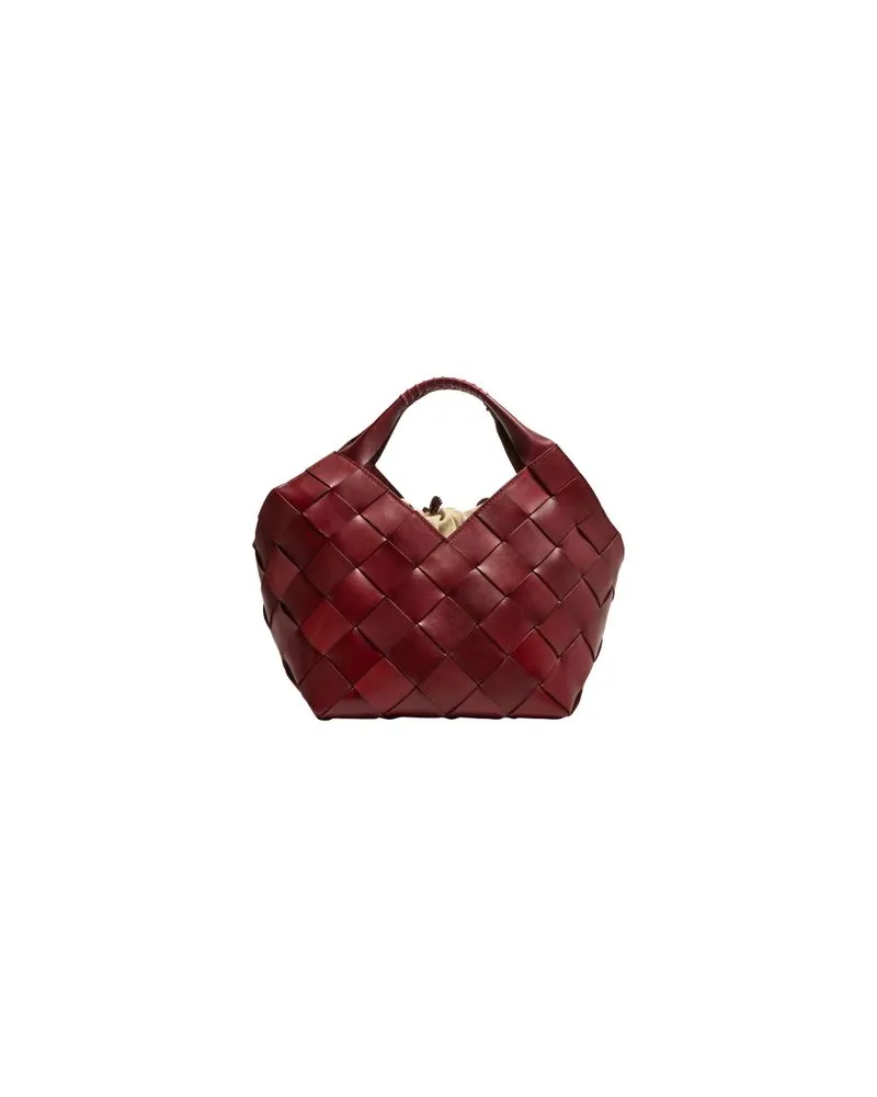 Valextra Mini-Tasche Iside Burgundy