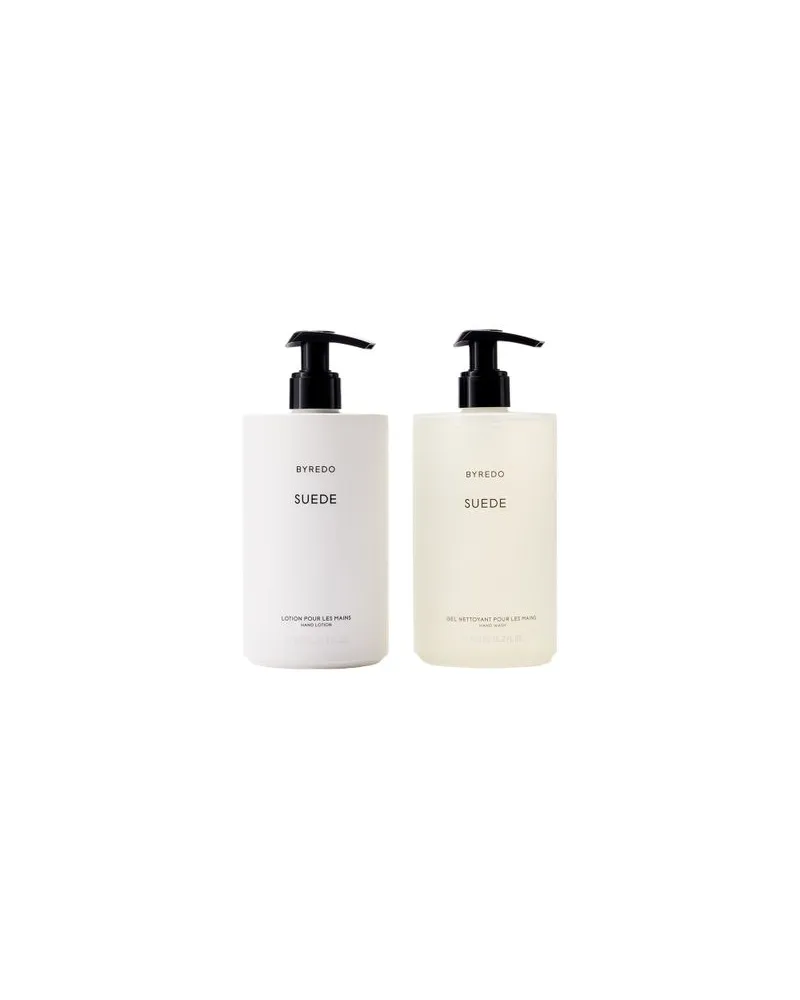 Byredo Geschenkset Handreinigungsgel und Handlotion Suede 
