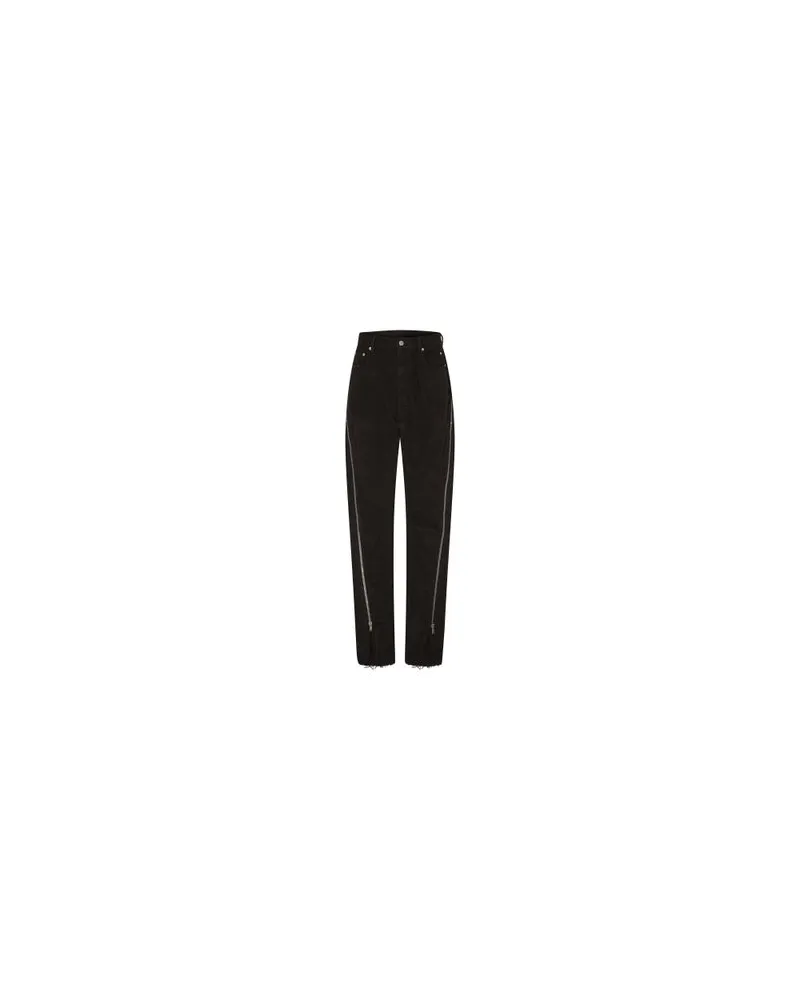 Rick Owens Hosen im Banana-Fit Bolan Black