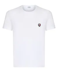 Dolce & Gabbana T-Shirt mit Rundhalsausschnitt White