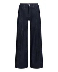 Karl Lagerfeld Jeans Mid Waist mit weiten Beinen Navy