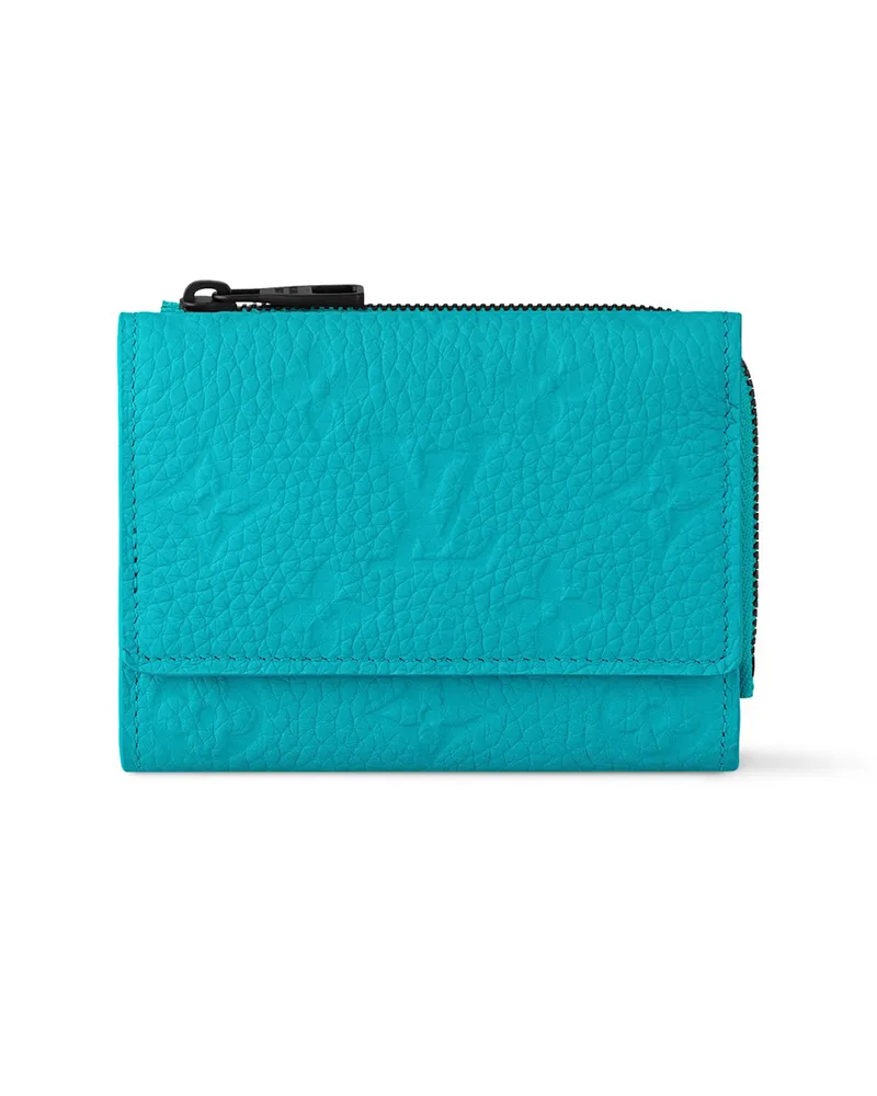 Louis Vuitton Slender Pilot Geldbörse Blue