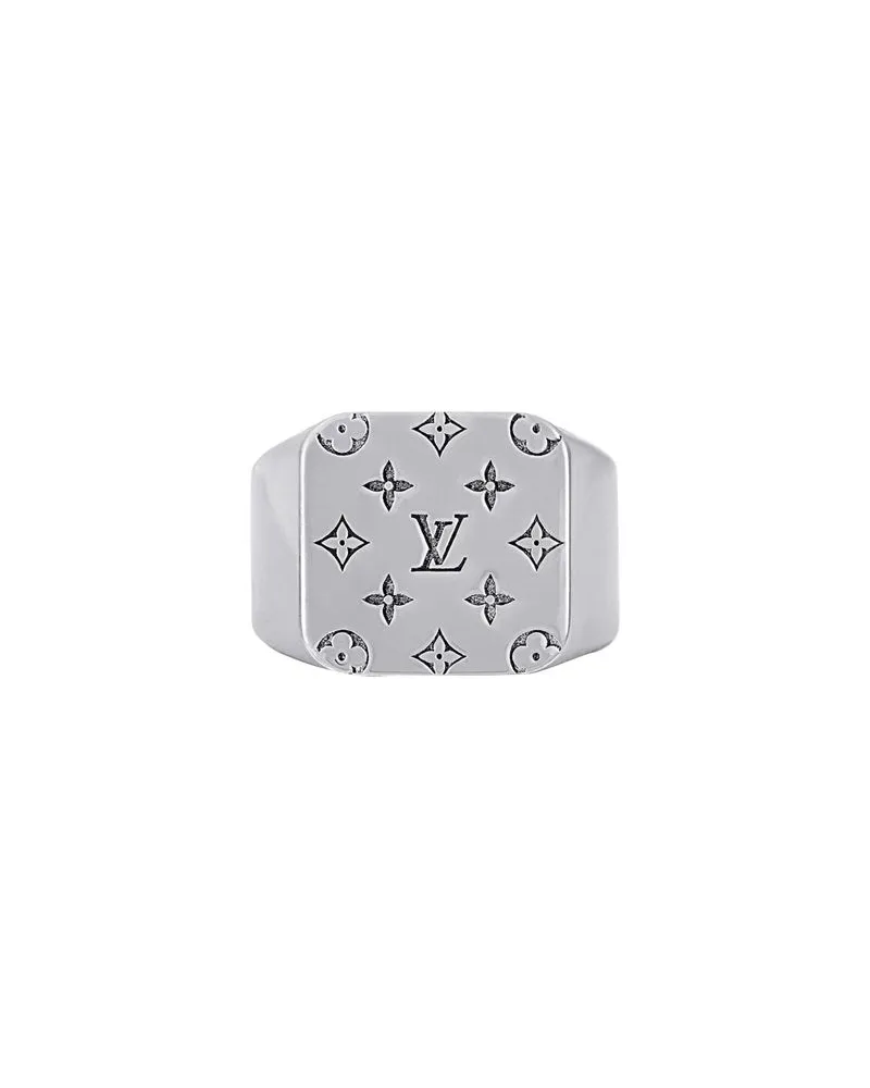 Bottega Veneta Rock Intrecciato Metallic aus lammleder Silver