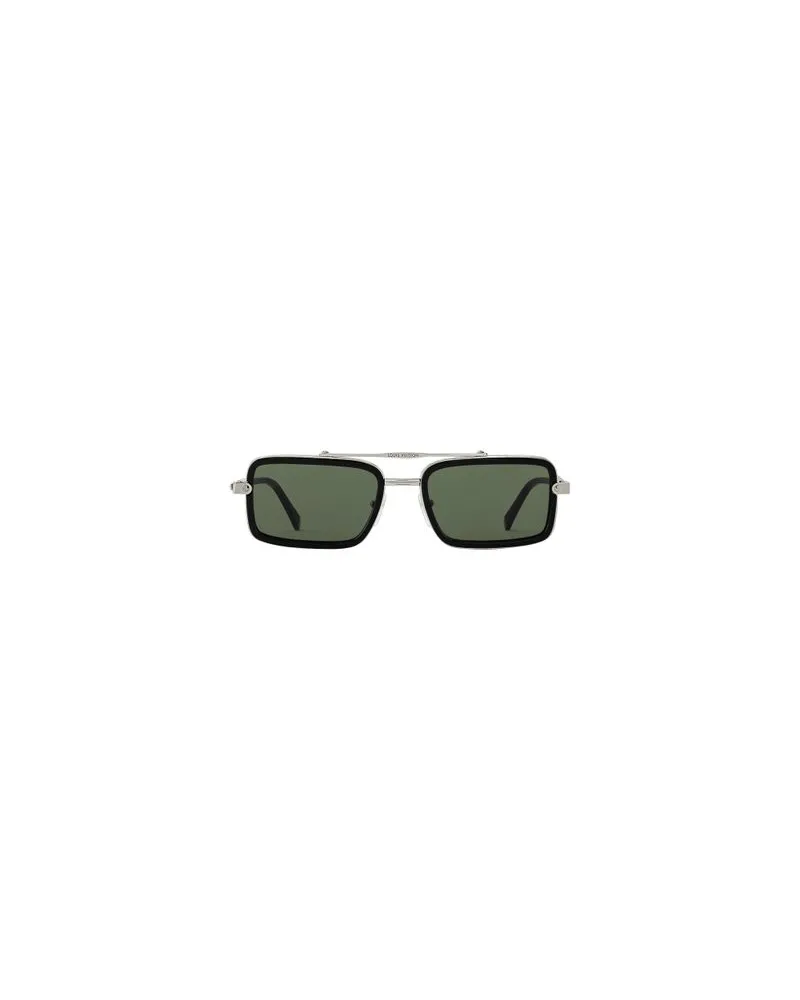 Louis Vuitton LV Signature Duo Square Sunglasses Black