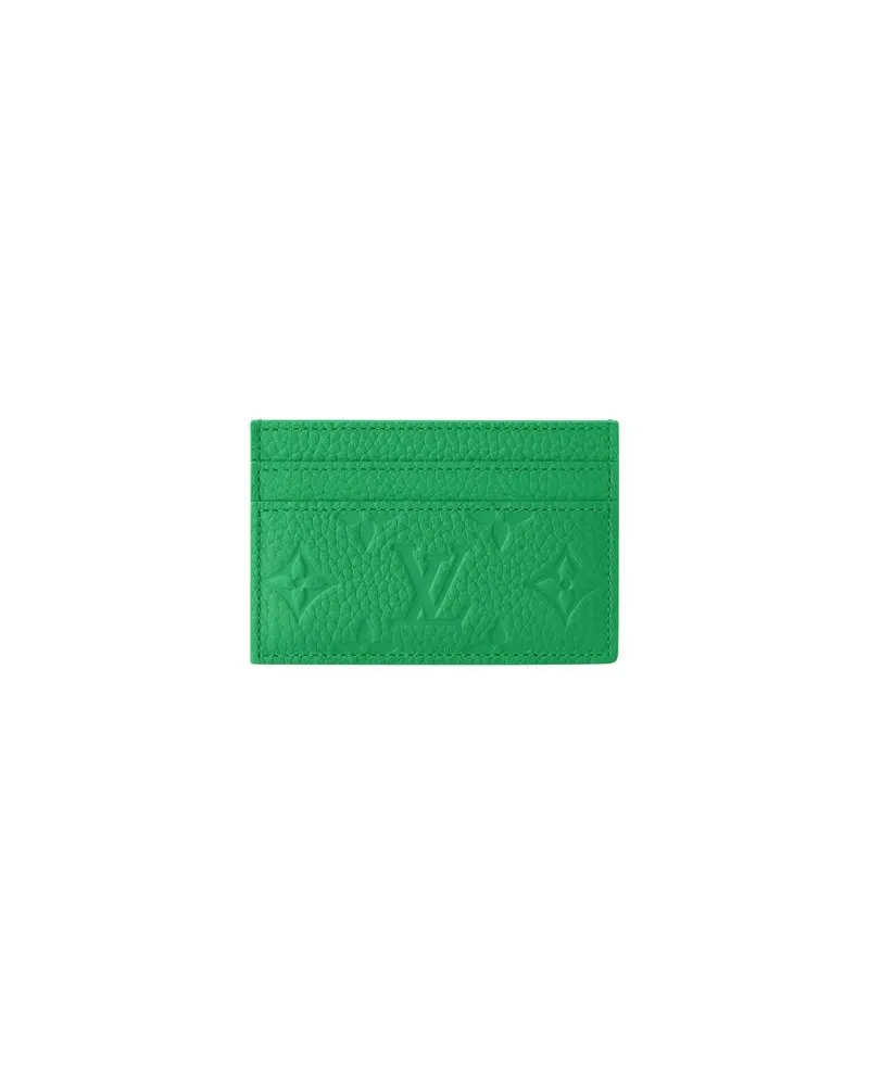 Louis Vuitton Double Kartenetui Green