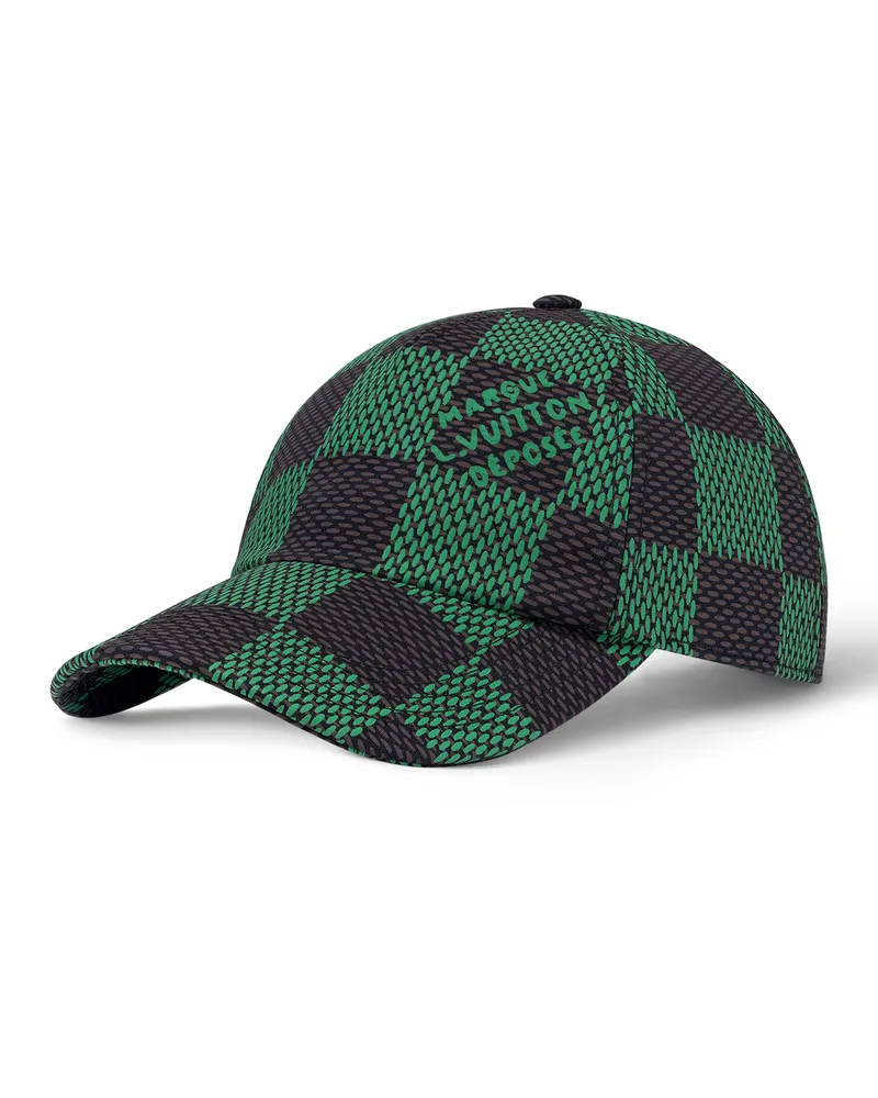 Louis Vuitton Damier Pop Mütze Green
